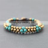 Fashion bracelet beads lava string XE09-0208