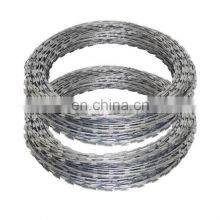 Razor Barb Wire Price Per Roll Galvanized Import Barbed Wire 500 M low price