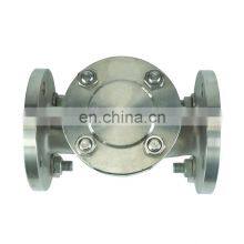 Stainless Steel Big Size Industrial ss Inox Flange One Way Water Valve SUS Non Return Valves Customization Suport thumbnail-3