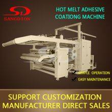 Hot melt adhesive laminating machine, fabric and fabric laminating equipment