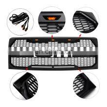 Factory Grille For Ford F150 2009-2014 ABS Letter Detachable Matte Black thumbnail-3
