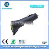 Fast Charging Mobile Phone Car Charger With Retractable Cable 1.5m thumbnail-2