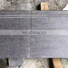 Top Surface Flamed Black Granite Stairs Steps for Outdoor thumbnail-2