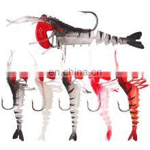 JOHNCOO Wholesale In Stock 9cm 10g Soft Lure Soft Baits Lead Hook Shrimp Soft Fishing Lures thumbnail-1