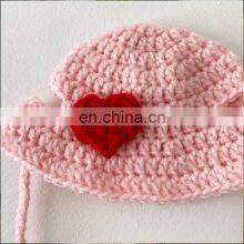 Hot Sale Crochet Pet Hat, Crochet Bucket Hats for Cat, Knitted Sun Hat Hats for Dog and Cat Vietnam Supplier Cheap Wholesale thumbnail-2