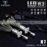 2015 New Arrive R3 Mini LED Headlight h7 Car Led Light Upgrade Kit With Flexible Heat Dissipation Belt thumbnail-2