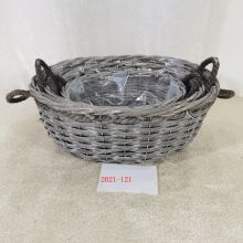 Large Wicker Planter Woven Round Wicker baskets Customized Wholesale