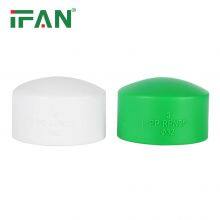 IFAN Wholesale Plastic Green PPR Pipe Fittings Customized PPR Pipe End Cap
