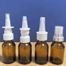 Snap-on,Crimp-on Nasal Sprayer Pump for Glass Bottle 20mm Pharmaceutical Packaging thumbnail-1