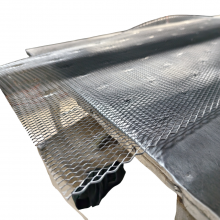 Galvanised Rib Lath for Plaster Walls 600mm Width,Rib Lath Sheet 2500x600mm (Galvanised Steel)