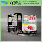 Mall Retail Store Furniture Manufacturer 3D Ice Cream Kiosk Design