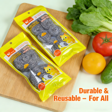 Eco Friendly Dish Sponge Kitchen Cleaning Scrubbing Sponge Set thumbnail-3