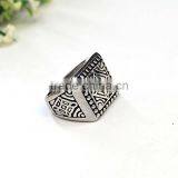 Fashion Jewellery Gothic Fashion Handmade Men's Silver Ring thumbnail-2