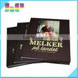 Whole Sale Fabric Hardcover Food Cook Book Priting