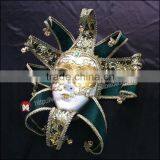 Handwork Full Face Mask Venice Mask Elegant Mask for Party Decoration Mask thumbnail-3