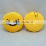 IPhone Emoji Smiley Emoticon Yellow Pillow Plush Emoji Keychains thumbnail-2