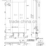 Elevators Parts Two Panels Side Opening Landing Doors in the Car thumbnail-2