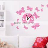 DIY PVC Butterfly Wall Clock thumbnail-1