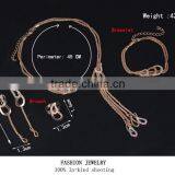 New Design Gold Jewelry Costume Jewelry Set China Fashion Jewelry Set thumbnail-4