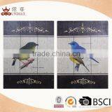 Different Colour Birds Decal Wooden Wall Sign for Present thumbnail-1