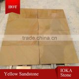 yellow sandstone wall tile