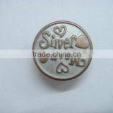 15mm Embossed Cute Washable Snap Button thumbnail-2