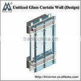 Unitized Glass Curtain Wall System (It is Easy to Install)