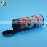 Cardboard Tube Packaging Metal Lid thumbnail-1