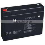 lead acid storage battery 6v 7ah for electric power equipment