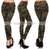 New Arrival Woman Army Leggings Sports Camouflage Pants Wholesale thumbnail-4