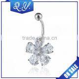 Wholesale Women's Jewelry CZ Inlaid Belly Button Piercing Jewelry thumbnail-4