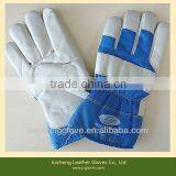 2014 Hot Sale Cow Leather Work Gloves thumbnail-1