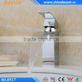 Beelee Waterfall Mixer Bathroom Basin Faucet With Single Hole Single Handle thumbnail-2