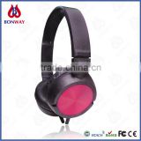 Wired stereo fashionable headphone with 32ohm impedance