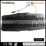 Shenzhen Waterpoof USB Brands Gaming Keyboard for Computer thumbnail-3