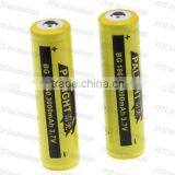 Flashlight Li ion Battery 3000mAh PaLight BG18650 Protected Rechargeable 18650 battery