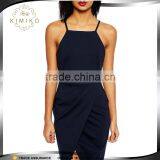 Wholesale Summer Latest Black Spaghetti Women Mini Dress thumbnail-1