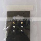 Fashion Custom Zinc Alloy Crystal Stud Earrings