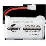 3.7V 200mAh 1S Syma X4/X11/Walkera Mini Cp/QR Ladybird/HW 3220yo;UDL U816A/U830;iMPUSE V252/Hubsan H107L/HUANQI 886/887 Battery