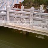 White marble stair railing designs hand carved stone sculpture from Vietnam No 13