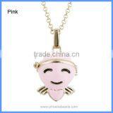 Wholesale New Enamel Angel Musical Sound Chime Bell Box Ball Pregnancy Necklaces BAC-M039 thumbnail-6