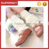 V-19 Sweet Crocheted Youth Child Girl Leg Warmers thumbnail-1