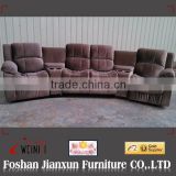 GC834 Modern fabric reclining corner sofa