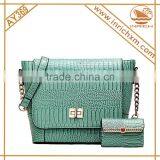 PU Crocodile Leather Woman Single Shoulder Bag thumbnail-5