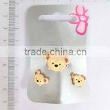Cute Acrylic Micky Mouse Earring and Ring Set for Children thumbnail-5