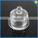 LXHY-CE0825 Glss Butter Dish Dome Covered Butter Dish / Cheese Ball Dish thumbnail-3