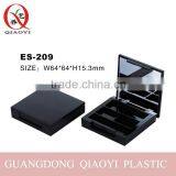 Square Eyeshadow Case With Mirror and Brush