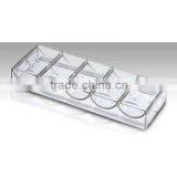 100pc Acrylic Chip Tray