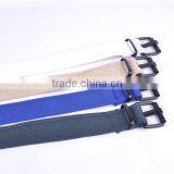 3.8cm Fabric Belt With Alloy Pin Buckle Big Flat Hole Fabric Belt thumbnail-6