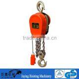 Portable 380v DHS Type Electric Chain 3 Ton Hoist Crane thumbnail-1